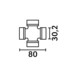 RISTIKKO 105 30,2x80